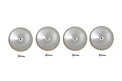 Shepherd SlideGlide 2-3/4" Round Adhesive Furniture Sliders for Carpet, Heavy-Duty Protective Furniture Moving Pads with Self-Adhesive or Screw-On Application, Set of 4, Beige - style: 2-3/4 Inch, 4-Pack