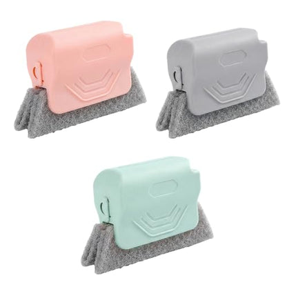 Runsgo Window Track Cleaner, Handheld Cleaning Brush Set, for Window Slides Grooves, Tile Grout Lines, Shutter Slats, Car Ac Vents & Narrow Gaps (Mixed-3pcs) (Mixed-3pcs) - color: Mixed-3pcs