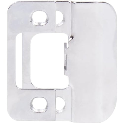 Stone Harbor Hardware Adjustable Strike Plate, Polished Chrome - color: Polished Chrome