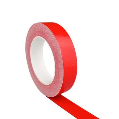 Multi-Purpose Duct Tape 1 Inch x 33 Yards, Heavy Duty, Waterproof, Great for Repairs, Packaging, Arts Crafts and DIY Projects (Red) - color: Red