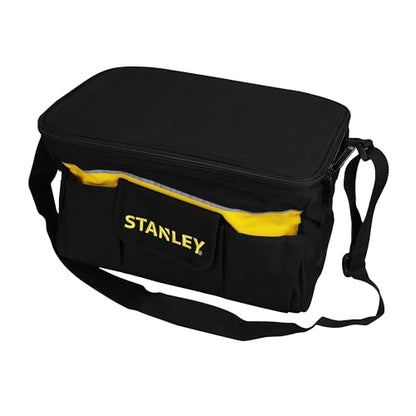 Stanley STST1-73615 Tool Bag with Belt, Black/Yellow