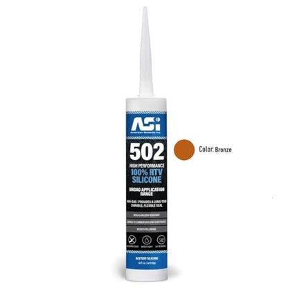 White Food Grade Silicone Sealant - 2.8 oz Squeeze Tube