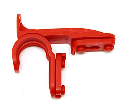 New Plastic Latch Set Kit for Solar Group Standard Mailbox Repair Latch Kit (1, Red) - color: Red