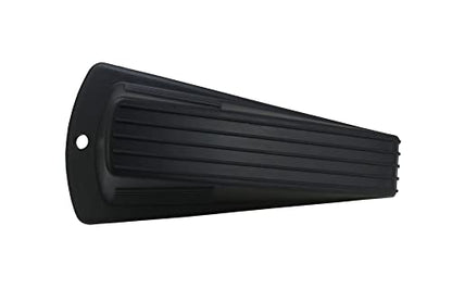 Shepherd Hardware 3762E Heavy Duty Jumbo Hard Plastic Door Wedge, Black - color: Black