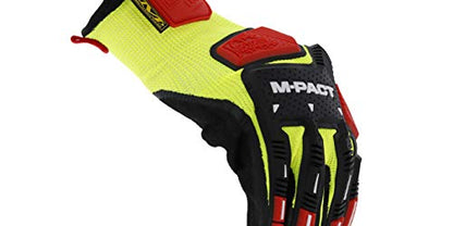 Mechanix Wear: M-Pact Knit CR3A3 Work Gloves (X-Large, Yellow/Black)