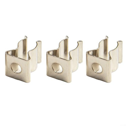 10 Pack Heavy Duty Manganese Steel Spring Terry Clips Wall Mount Tool Holders for Garage, Shed, and Workshop Organization, Fits 0.24 to 2 Inch Handles(6mm) - size: 6mm