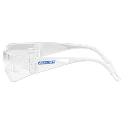 JORESTECH Kids Safety Glasses, ANSI Z87+ Compliant, Clear Impact-Resistant Polycarbonate Lenses, UV Protection, Anti-Scratch, Frameless Design (LS-375-CL)