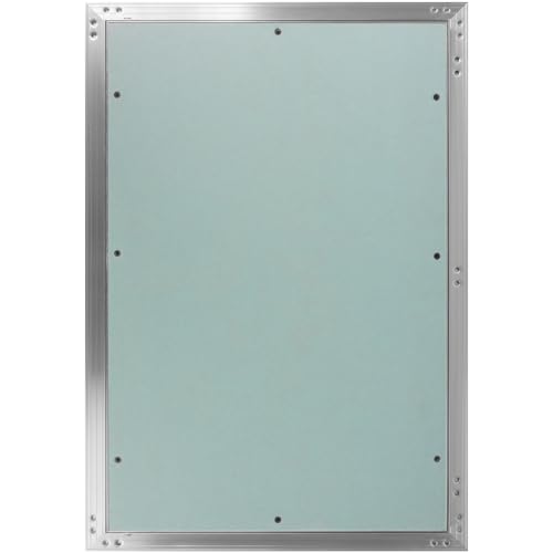 16" x 24" Waterproof Drywall Access Panel, Tileable and Paintable Ceiling and Wall Access Panel for Drywall, Wire Cover for Wall Covering Panels, Push to Open, Flush-Mount Wall Hole Cover - size: 16" X 24"
