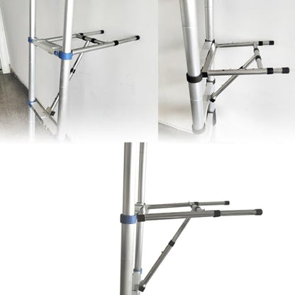 JADDUO Telescoping Ladder Stabilizers A-015, 17.72 x 13 Inch - size: Ladder Stabilizers