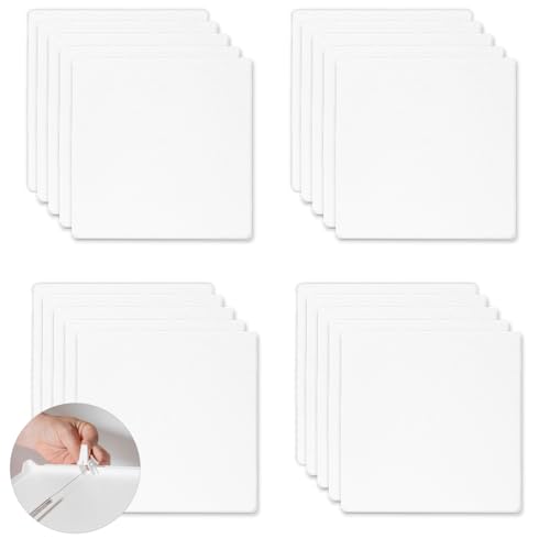 Morvat Spring Access Panel 12x12 Inch for Ceiling & Drywall, Heavy-Duty Durable ABS Plastic & Easy Install Access Box, Wall Hole Cover Plate for Plumbing & Electrical Cables & Wiring, White, 20 Pack - size: 20 Pack