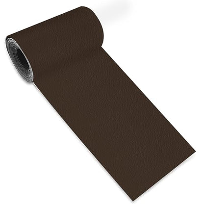 Leather Repair Tape,3.9 x 63 Inches Self Adhesive Leather Repair Patch,Vinyl Leather Repair Kit for Furniture,Couches,Car Seats,Sofas,Office Chairs,Dark Brown - color: Dark Brown, size: 3.9*63inch