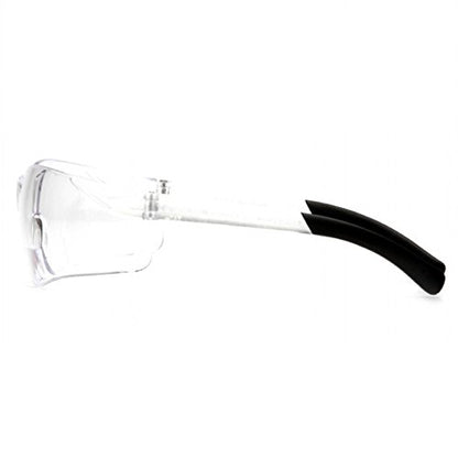 Pyramex Ztek Bifocal Reader Safety Glasses with Clear Lens, S2510R15 (3 Pair) (+1.5 Lens) - size: +1.5 Lens