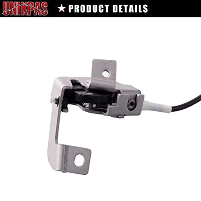 Door Upper Latch with Cable compatible for Ford F150 1997-2003 F250 1997-1999 Extended cab rear left door replacement latch 6L3Z18264A27A - size: F150 97-03 Rear left Upper