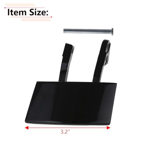 RLB-HILON Metal Right Door Handle Repair Kits Compatible with Honda CRZ CR-Z 2011 2012 2013 2014 2015 Year, Black Color