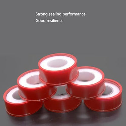 PTFE Thread Sealant Tape Leak Proof Solution Versatile PTFE Plumbing Tape Simple for Kitchen & Bathroom Pipe Connection