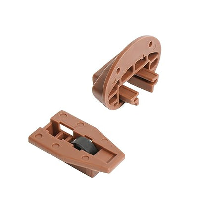 Drawer Slides for kenlin Rite-Trak II Drawer Guides Plastic 10 Pack Drawer Glides Undermount Drawer Slides Stopper for Dresser Drawer Replacement Parts Drawer Rails Repair Kit