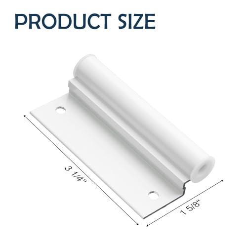 Screen Door Lower Hinge Leaf for Andersen Screen Doors Aluminum White Screen Door Hinge (2 Pack) - size: Screen Door Lower Hinge Leaf