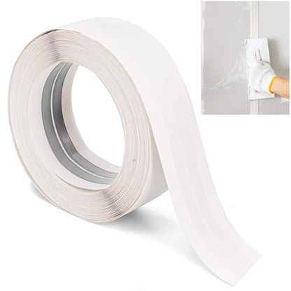 Peohud Drywall Corner Tape, 100 Feet by 2 Inch Reinforced Drywall Corner Bead, Inside Outside Corner Tape with Metal for Wall Crack Repair, No Adhesive Side