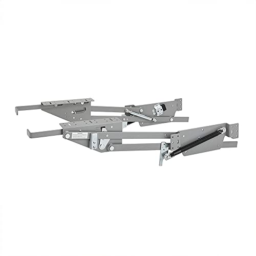 Rev-A-Shelf Heavy-Duty Stand Mixer Lift for Kitchen Base Cabinets with Soft-Close, Zinc - Spring-Loaded Lifting System for Small Countertop Appliance Storage, RAS-ML-HDSC - style: Lift Soft-Close