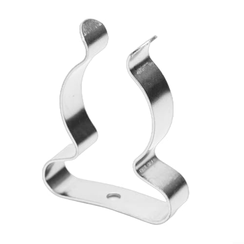 10 Pack Heavy Duty Manganese Steel Spring Terry Clips Wall Mount Tool Holders for Garage, Shed, and Workshop Organization, Fits 0.24 to 2 Inch Handles(28mm) - size: 28mm