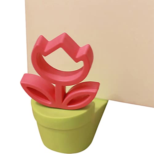 WAYUTO Cute Door Stopper Flower Decorative Silicone Door Stop Novelty Funny Door Stops Rubber Door Stop Wedge for Home Office Bedroom Doorstop Cute Gifts for Women Girls - color: Flower