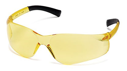 Pyramex Ztek Safety Glasses ANSI Z87+ - color: Amber Frame/Amber Lens, size: One Size (Single)