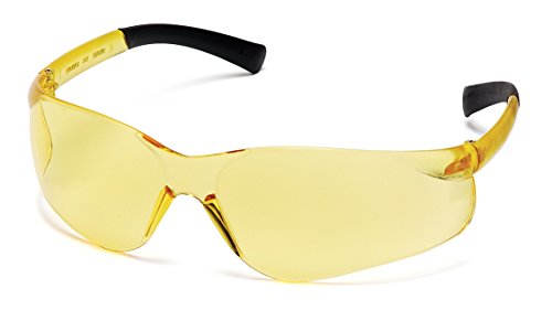 Pyramex Ztek Safety Glasses ANSI Z87+ - color: Amber Frame/Amber Lens, size: One Size (Single)