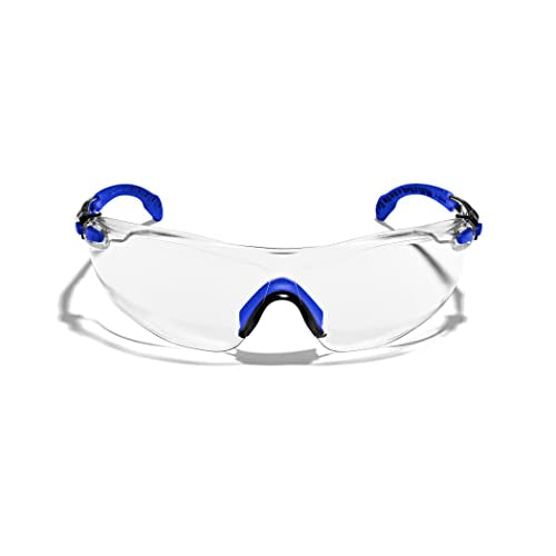 OPTIFENSE™ VS3 Anti Fog, Premium CLEAR/TINTED Safety Glasses, ANSI Z87+ (Click for frame/lens option) - color: Blue