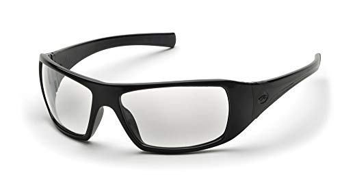 Pyramex Goliath Safety Eyewear Black Frame Clear Anti Fog Lens - color: Black Frame/Clear Anti-fog Lens
