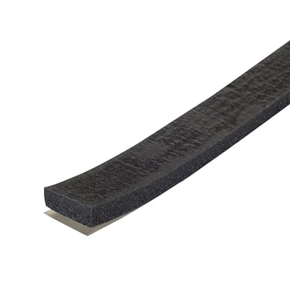 M-D Building Products 06593 1/4 in. x 3/4 in. x 10 ft. Black Sponge Window Seal for Small Gaps - size: 1/4" X 3/4"