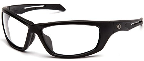 Venture Gear Howitzer Safety Glasses - color: Clear Ant-fog Lens/ Black Frame
