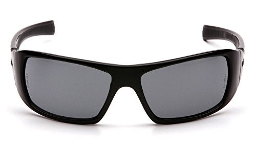 Pyramex Goliath Safety Eyewear Black Frame Clear Anti Fog Lens - color: Black Frame/Gray Anti-fog Lens