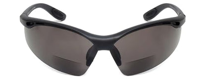 Calabria 91348 Anti Fog Bifocal Reading Safety Glasses Readers +1.50 Grey Mens Womens Wrap Around Eye Protection Protective - color: Smoke Grey