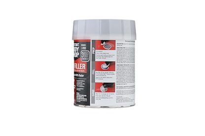 Evercoat Body Shop 105002 Pro-Grade Body Filler, Fast Drying and Lightweight Multipurpose for Dents in Aluminum, Fiberglass & More, Easy Mix Hardener Included 13 Fl Oz. - size: 13 Fl Oz., style: Body Filler