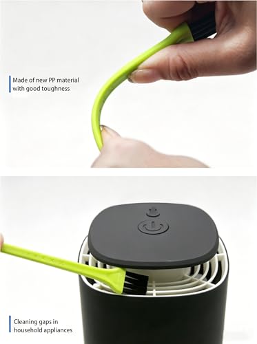 Cleaning Brush for Keyboard & Electronics, Nylon Detail Cleaning Brush for Coffee Machine, PC Keyboard Dust Brush, Small Gap Cleaning Tool for Computer, Appliances, Window Tracks and Home Cleaning