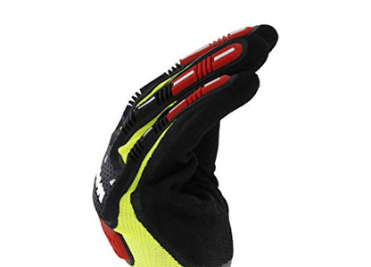 Mechanix Wear: M-Pact Knit CR3A3 Work Gloves (Large, Yellow/Black)