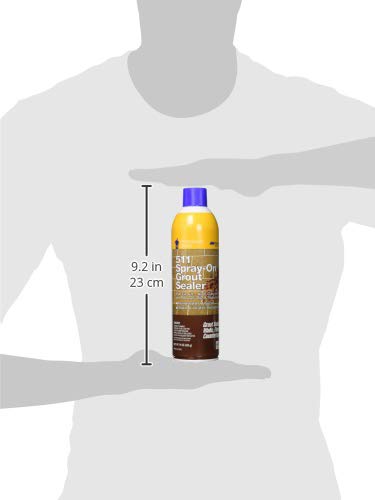 Miracle Sealants Grout Sealer Aerosol Spray, 15 oz - size: 1 Count (Pack of 1)