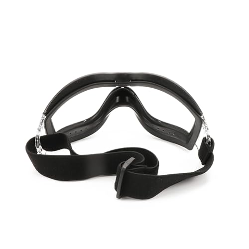 Kids Anti-fog Safety Goggles, Kids Lab Goggles, Adjustable, Compatible with Nerf Gun - color: Black