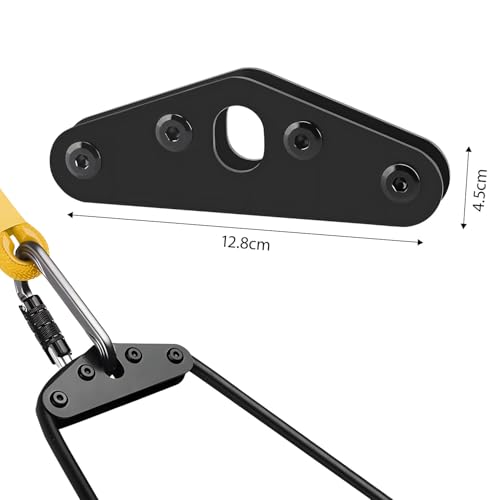 Fast Installation Ascending Hip Guard 2.4mm Steel Construction Strong Outdoor Security Gear Mild Steel Ascending Addition - color: 2 pack