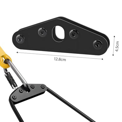 Fast Installation Ascending Hip Guard 2.4mm Steel Construction Strong Outdoor Security Gear Mild Steel Ascending Addition - color: 2 pack