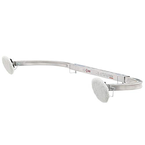 Werner 97P Adjustable True Grip Stabilizer and Surface Protectors for Extension Ladders, Silver