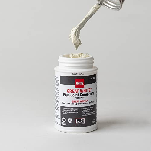 Oatey Pipe Joint Compound 4 Oz White - size: 4 Oz