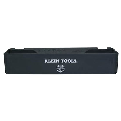 KLEIN TOOLS BC701SL Tray Module Rail System Attachment, 25-Pound Load Rating, Catch All Tray, Weather-Resistant Modular Storage for Man Lifts, Scissor Lifts, and Elevated Work Platforms - size: Catch All Tray