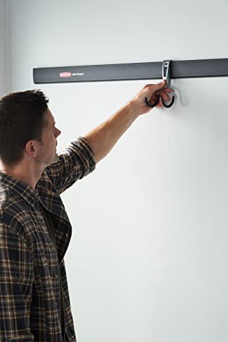Rubbermaid FastTrack Utility Hook Garage Wall/Tool Hanger Wall Mount and Heavy Duty Tool Hanger for Home/Garage/Wall/Shed Organization - size: 1 Count (Pack of 1), style: Utility Hook
