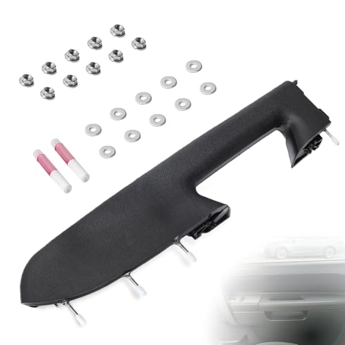 22818470 Front Right Passenger Side Armrest Repair Kit Fit for Chevy Silverado/GMC Sierra 1500 2500HD 3500HD 2010–2014 Door Panel Armrest with Handle Below - Color Black - color: Black, size: Front Right Passenger Side
