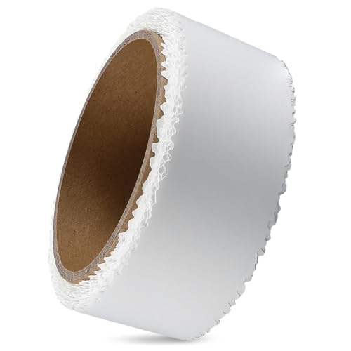 Self Adhesive Crack Repair Tape Drywall Joint Tape Patch Wall Seam Patch Heavy Duty Smooth Roll for Concrete Repair, White (2'' X 50') - size: 2'' X 50'