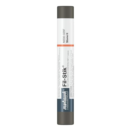Mohawk Fil-Stik, Wax Putty Stick for Wood Repair, Stone Ii, M230-0297, 1 Count - color: Stone II
