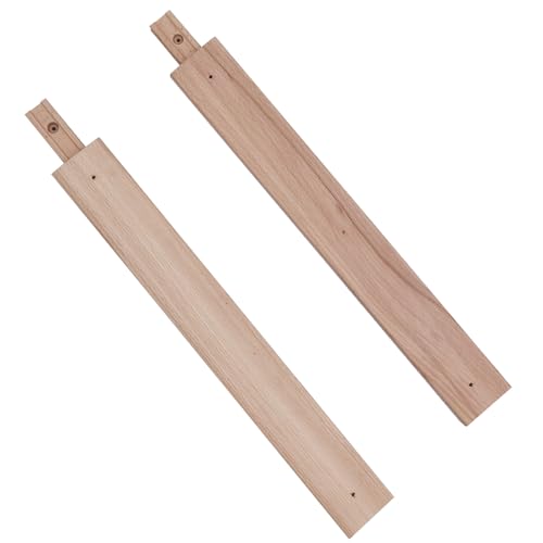 Wooden Drawer Slides 15-3/4 Inches Classic Wood Center Guide Track (15-3/4'' Pack of 2) - size: 15-3/4'' Pack of 2