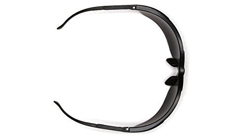 Pyramex Venture II Safety Eyewear, Indoor/Outdoor Mirror Anti-Fog Lens - color: Sun Block Bronze Lens/ Black Frame