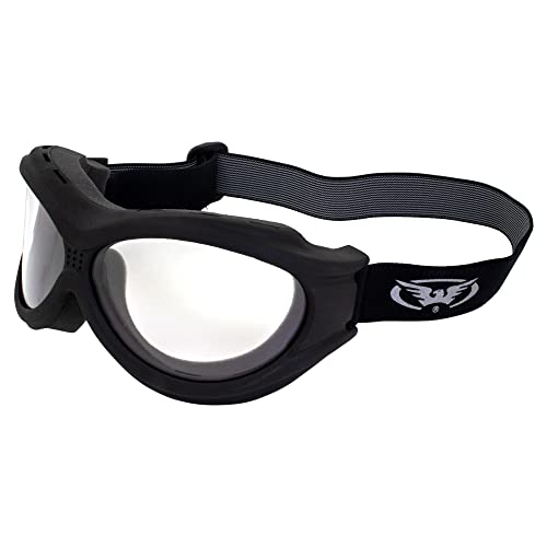 Global Vision Eyewear Big Ben Motorcycle Goggles Fit Over Most Glasses - color: Clear